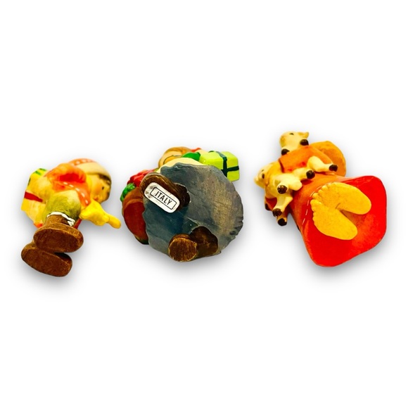 Vintage Christmas Ornaments Toriart By Anri Ferrandiz 3 Ornaments - Picture 6 of 11